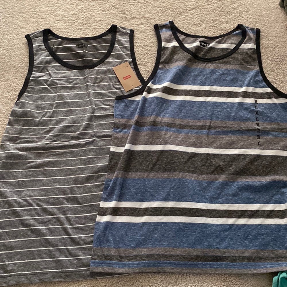2 Mens Levi’s Tank Tops